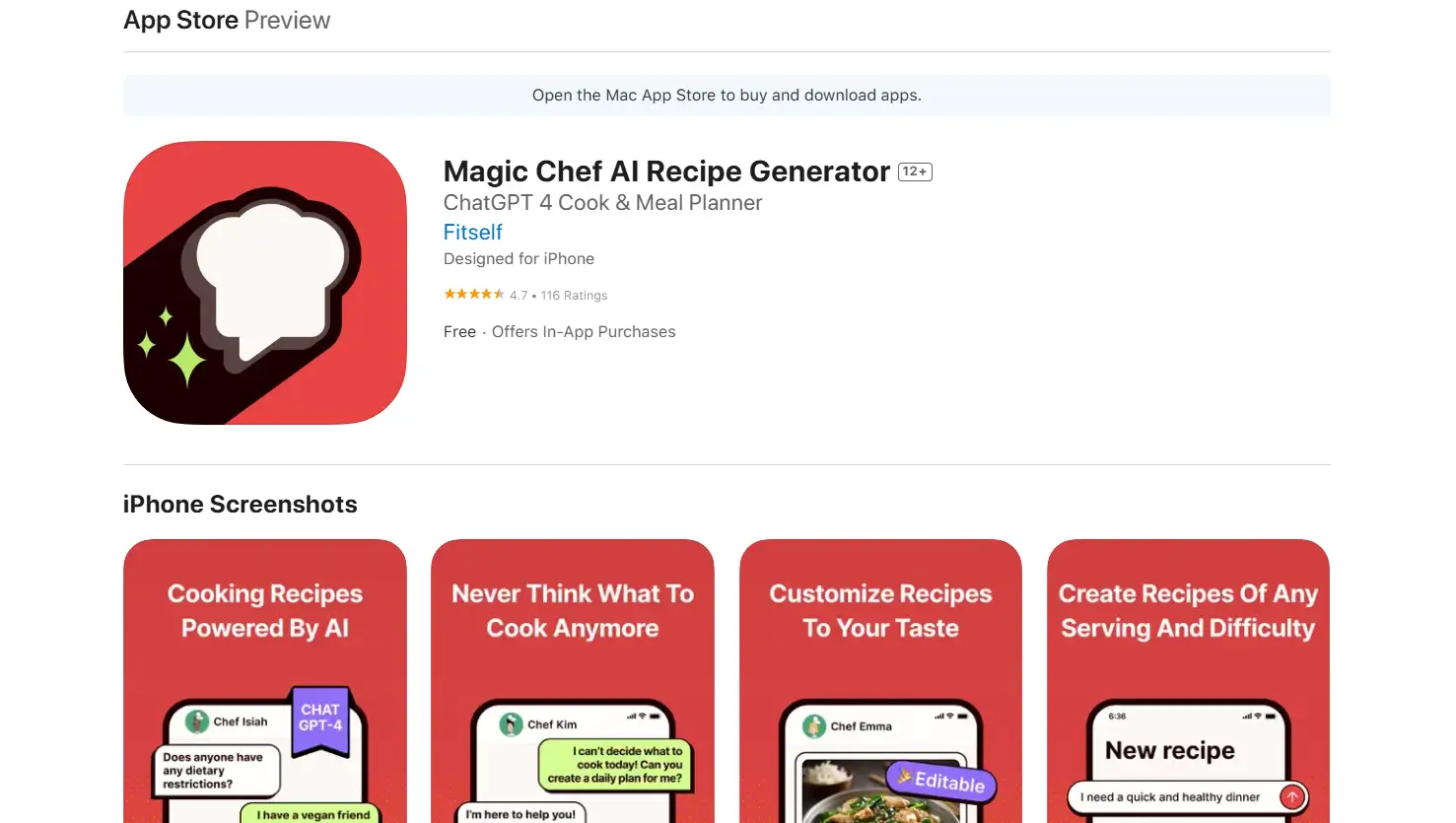 Magic Chef AI Recipe Generator