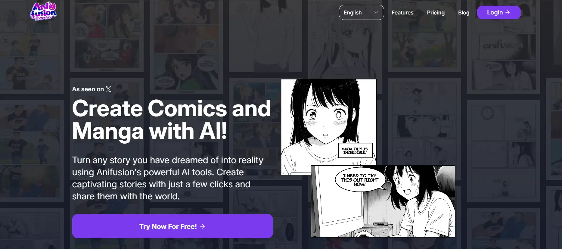 Anifusion AI Manga Generator