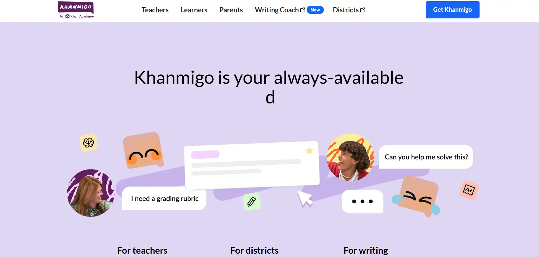Khanmigo AI Tutor