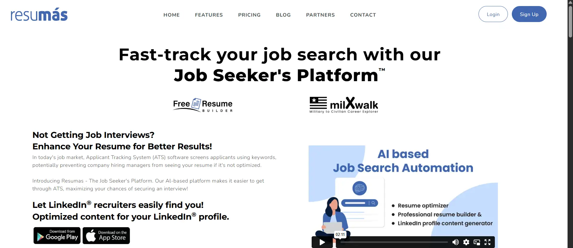 Resumás AI Resume Builder