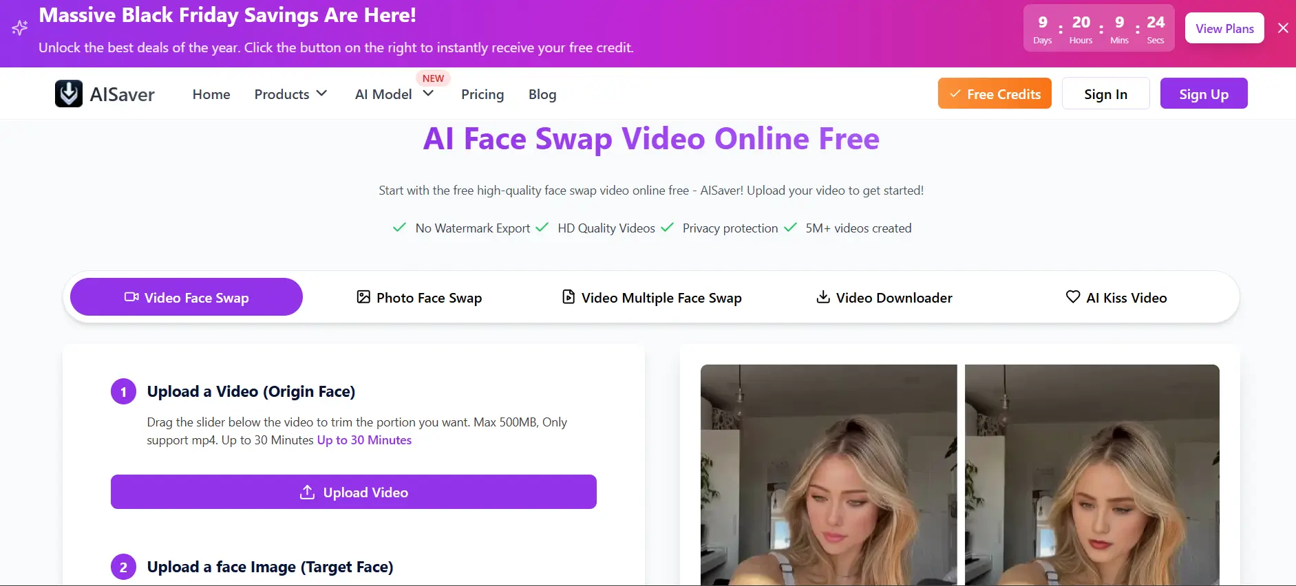 AISaver AI Face Swap