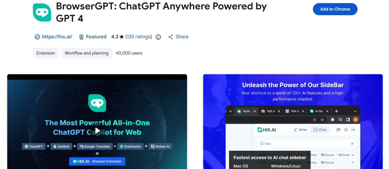 BrowseGPT Chrome Extension