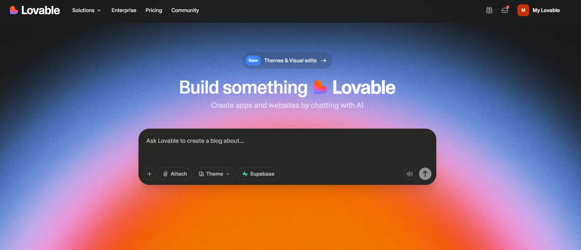 Lovable.dev AI App Builder