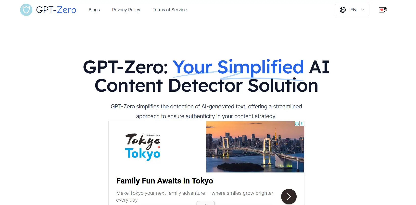 GPT-Zero.cc AI Detector