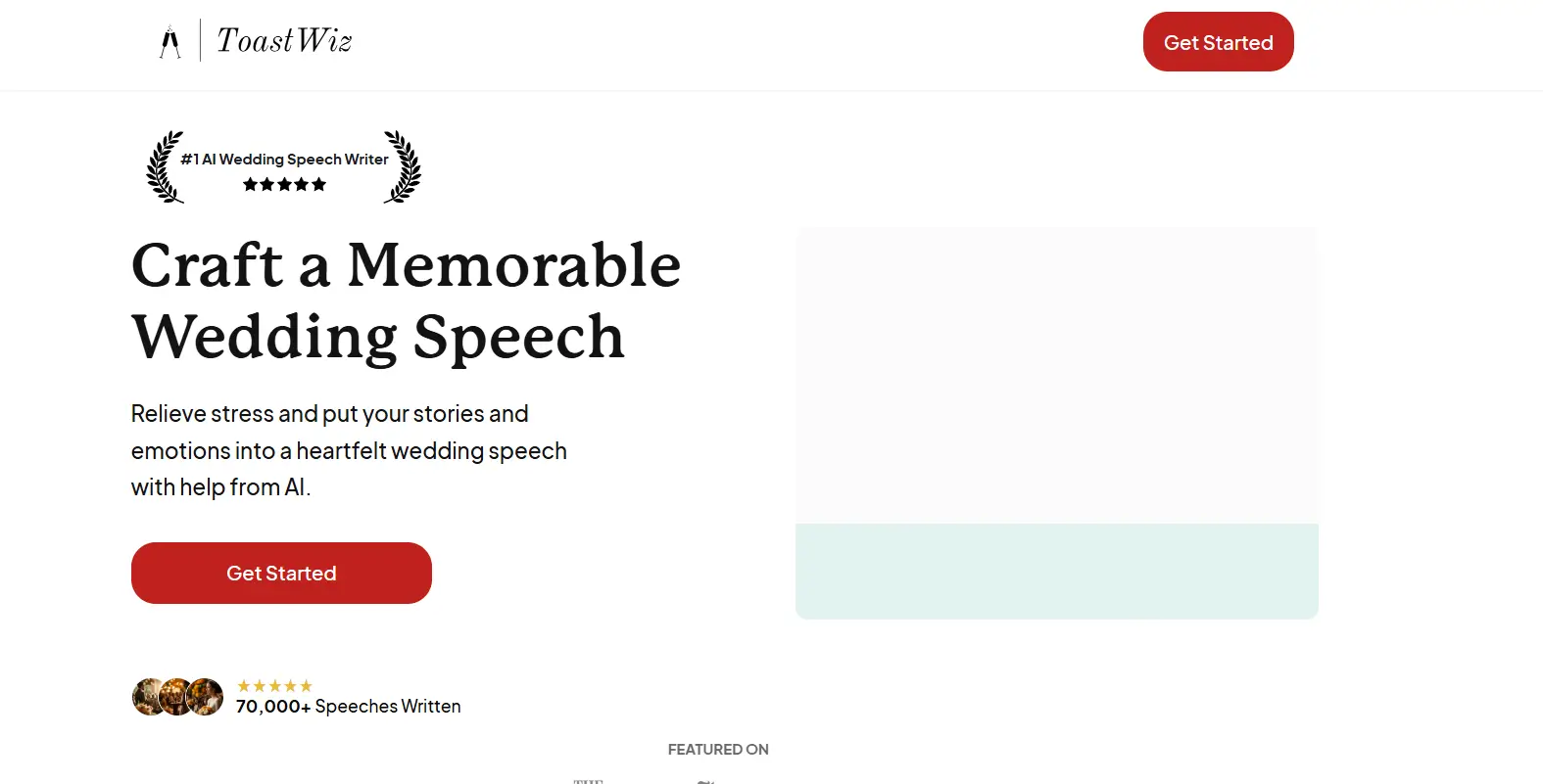 ToastWiz Wedding Speech Writer