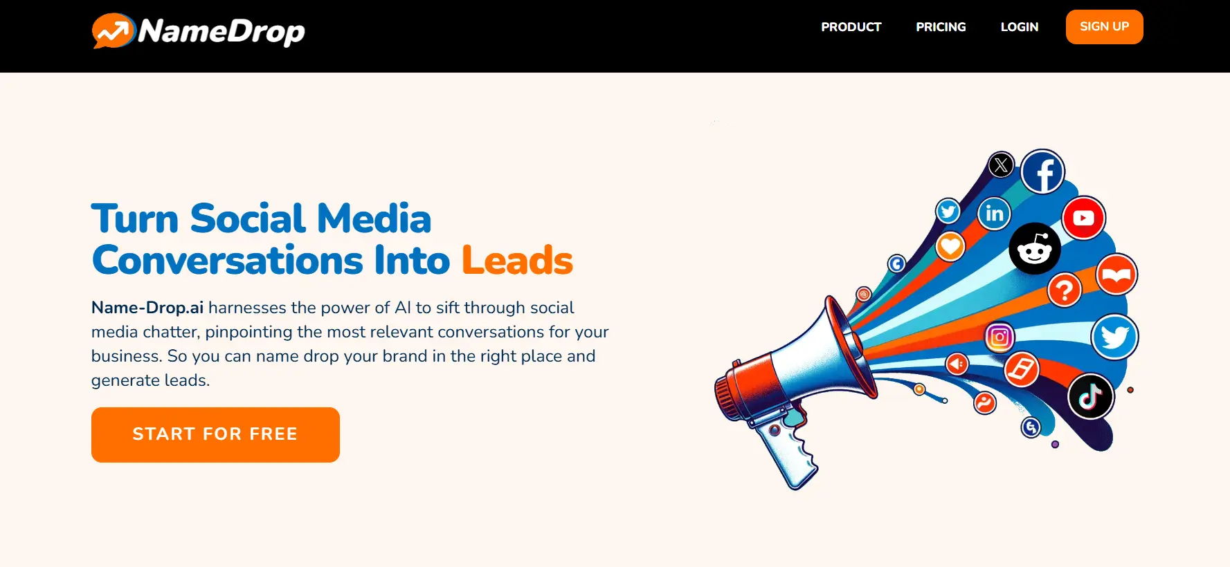 name-drop.ai Lead Gen