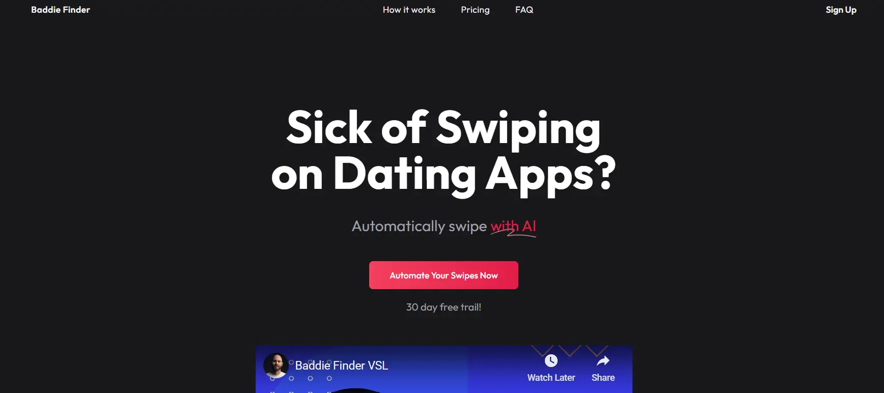 BaddieFinder AI Swipe App for Tinder & Bumble