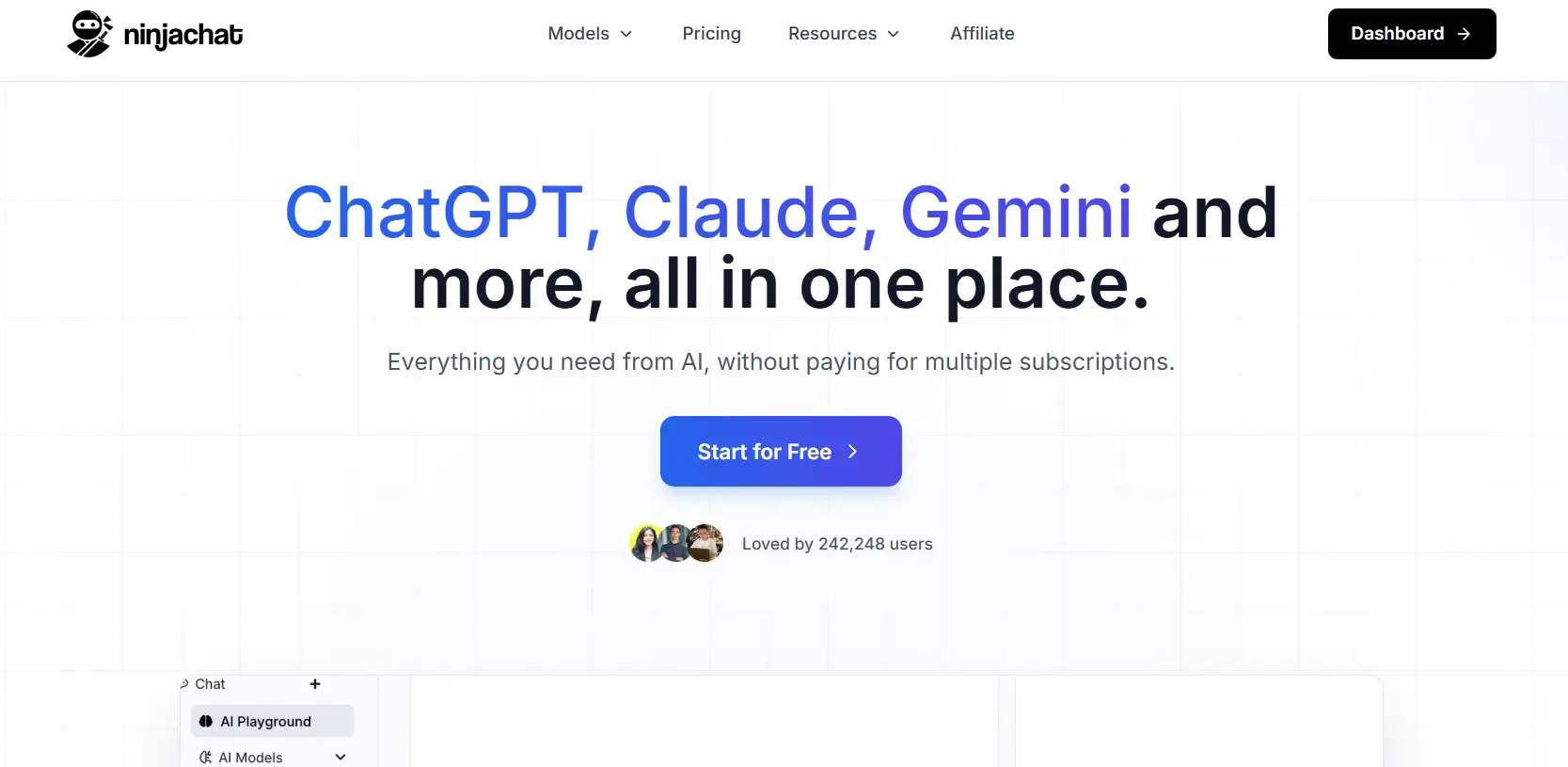 ninjachat.ai All-in-One AI Assistant