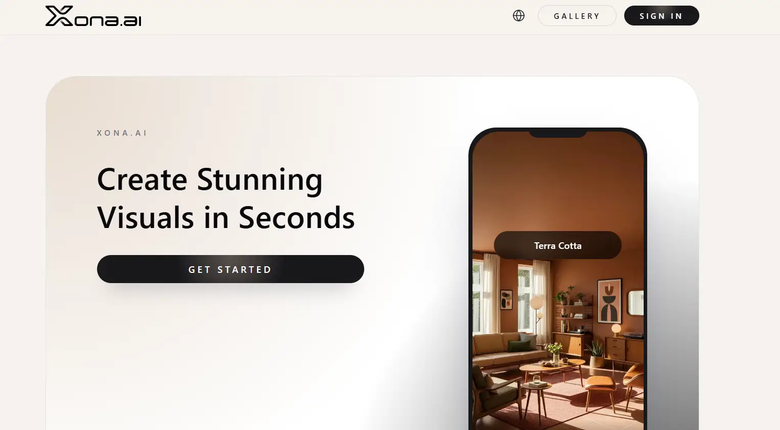 Xona.ai AI Generated Interior Design