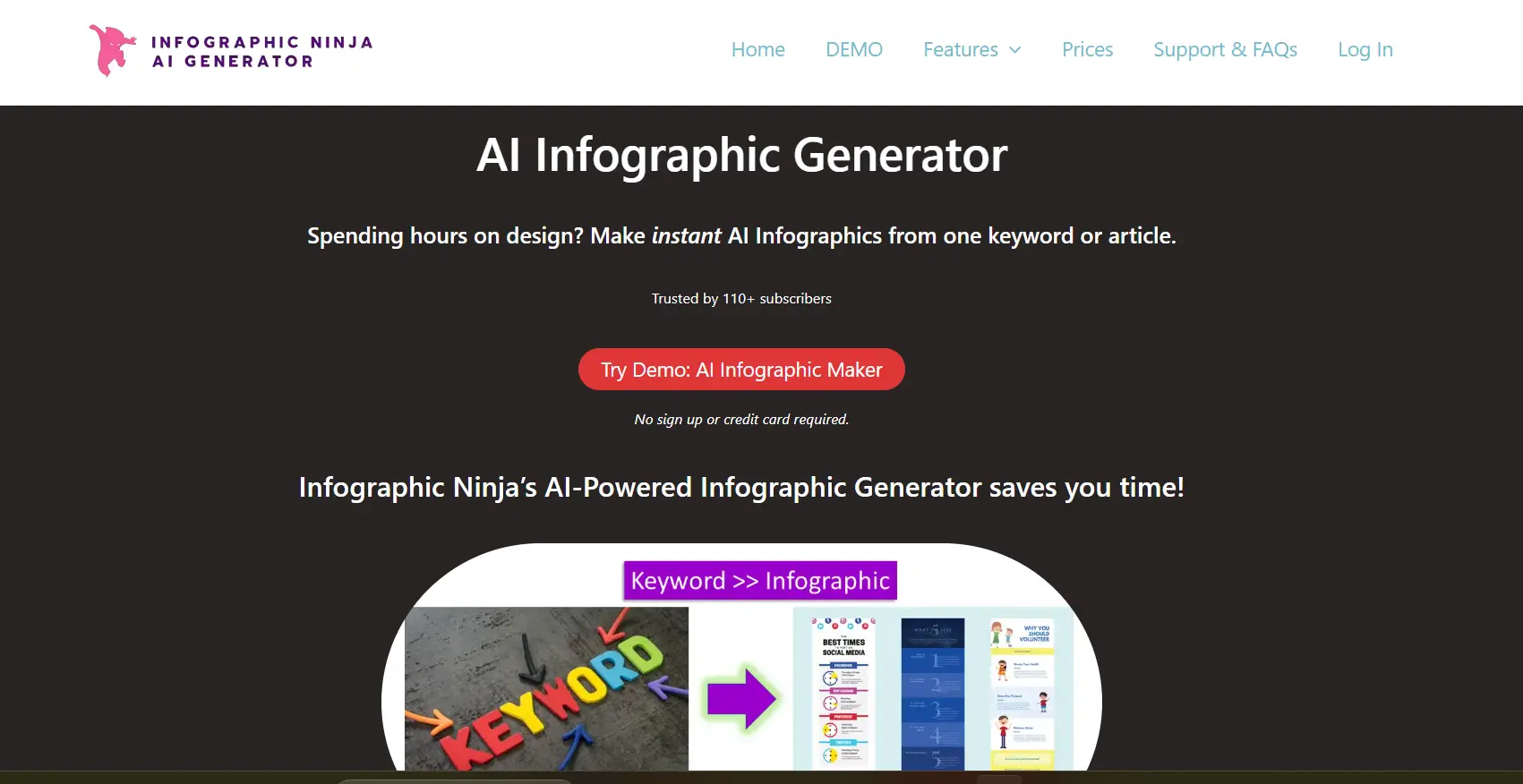 Outline Ninja – AI Infographic Generator & Topic Research Tool
